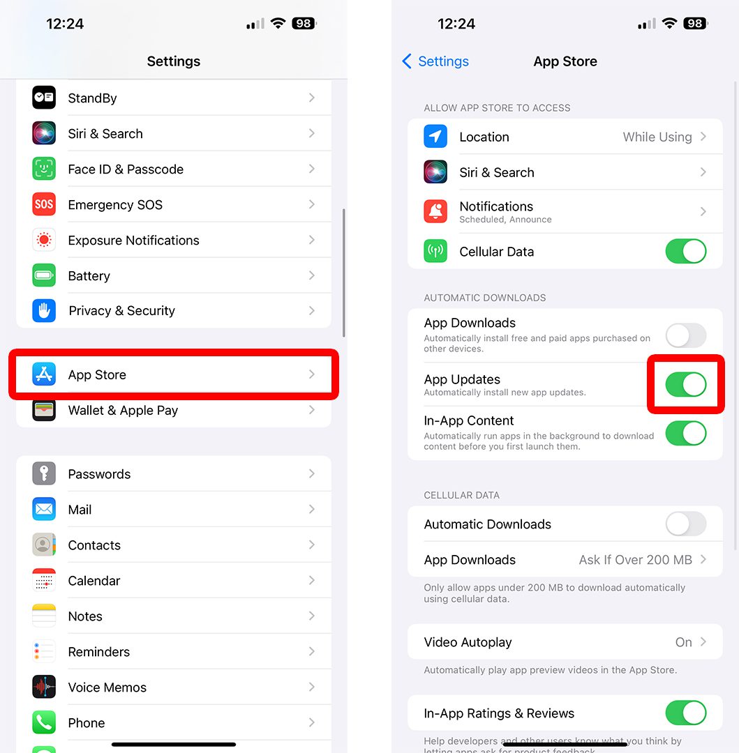 How to Automatically Update Apps on Your iPhone