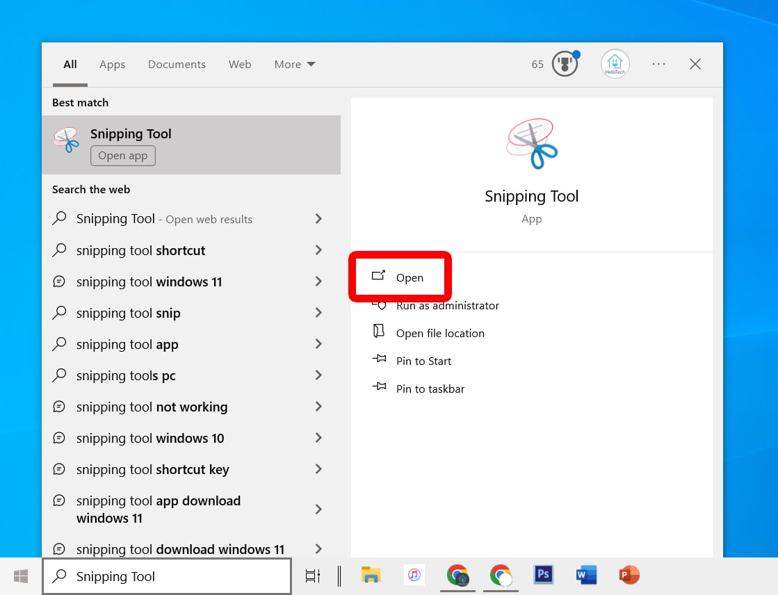 How to Take a Screenshot Using the Windows Snipping Tool