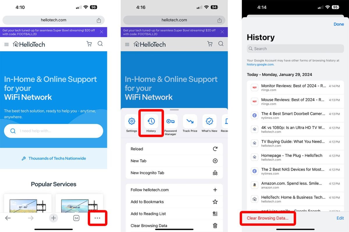How To Clear the History From Chrome on Your iPhone