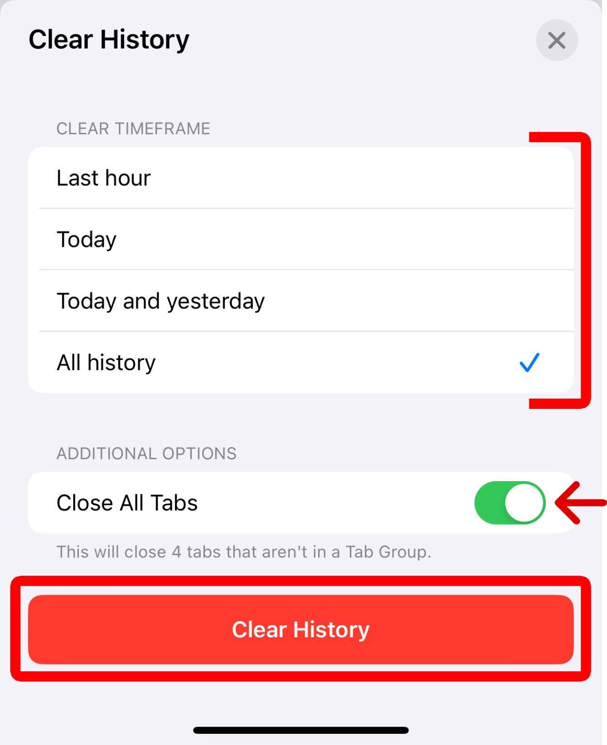 How To Clear the Browser History on Your iPhone HelloTech How
