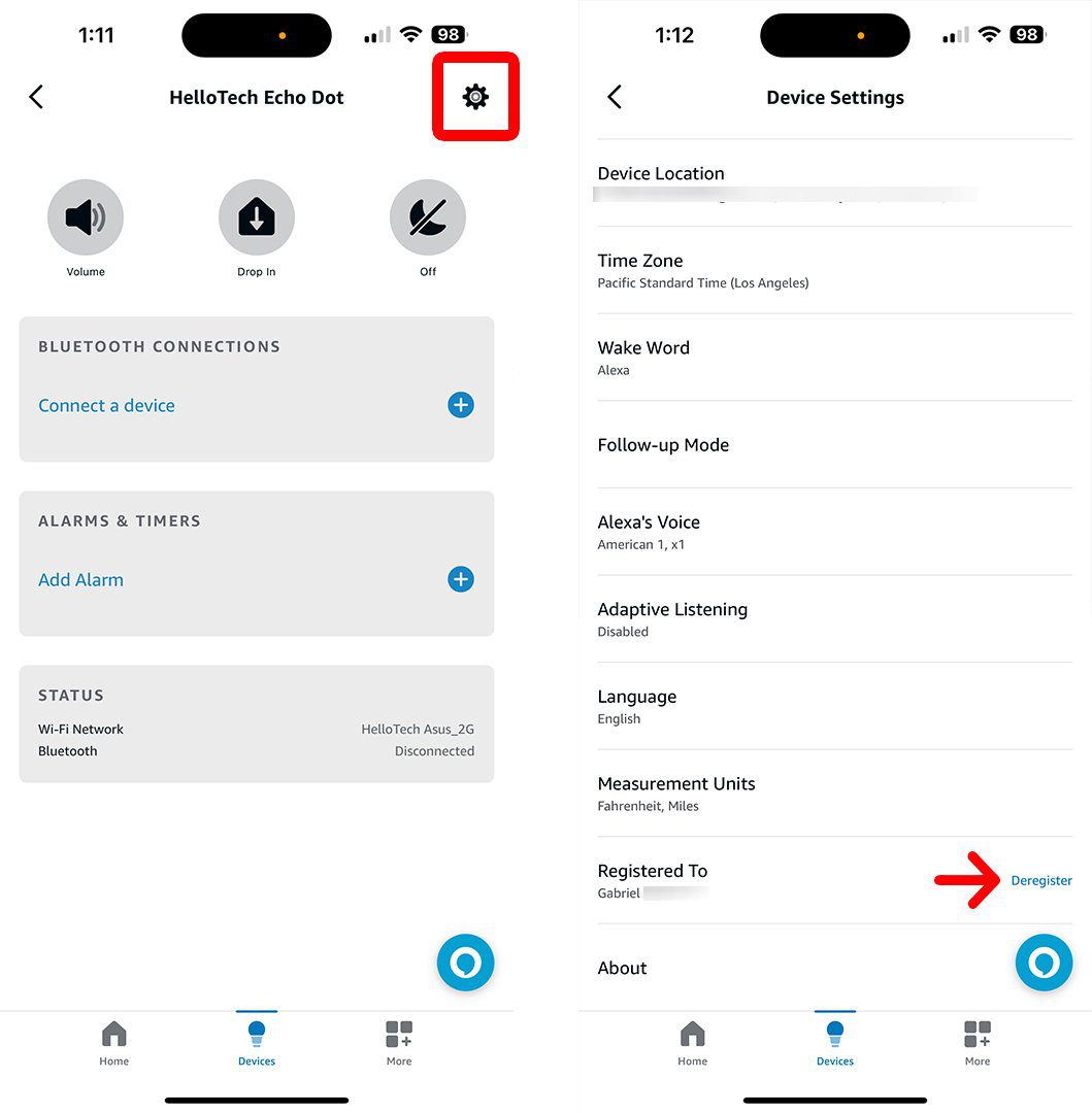 How To Reset Your Echo Speaker Using the Alexa App