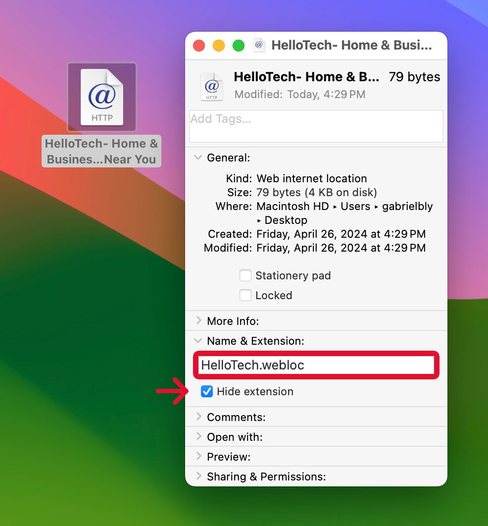 How to Create a Desktop Shortcut Using Safari