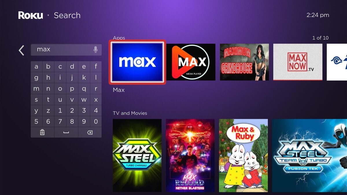 how to add apps to roku