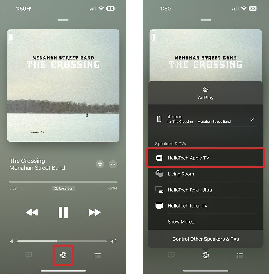 How To Cast Music from iPhone to Apple TV