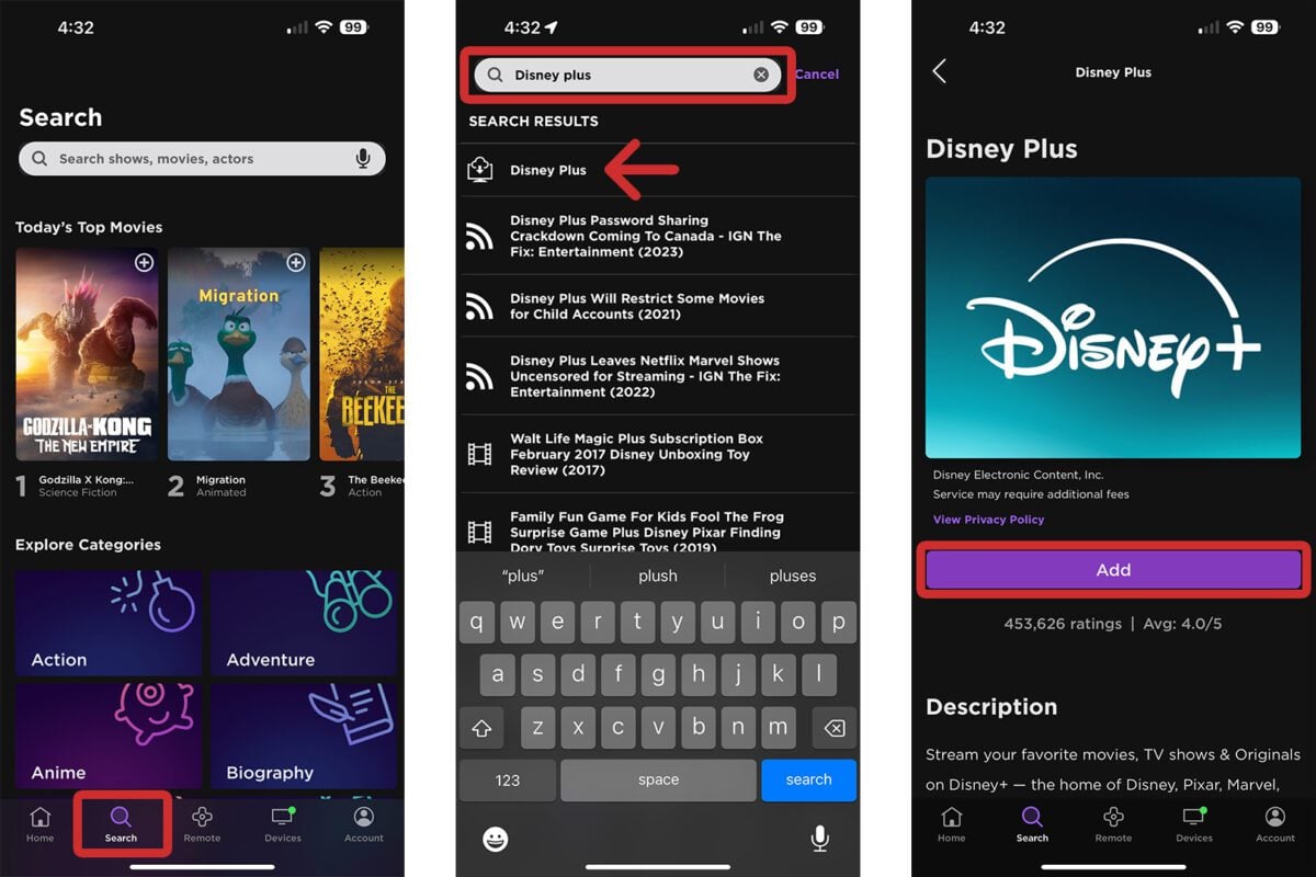 How To Add Channels to the Roku Mobile App