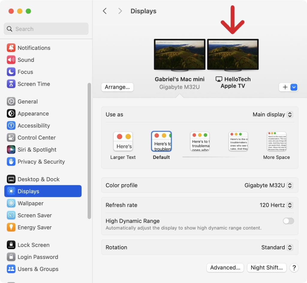 How to Connect Your Mac to a TV : HelloTech How - How To Connect A Mac To Apple Tv