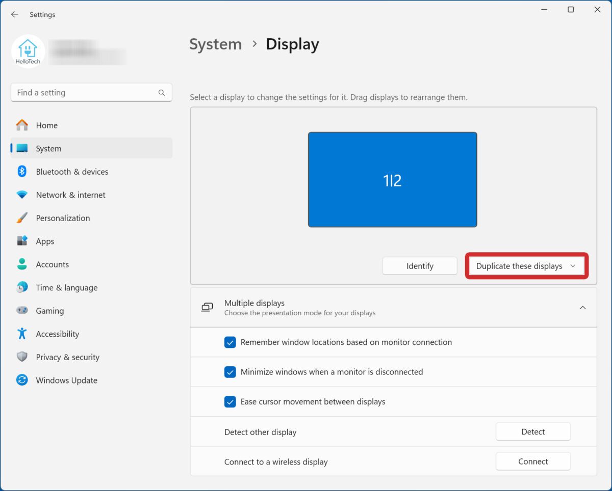 How to Extend Your Windows 11 PC to a TV