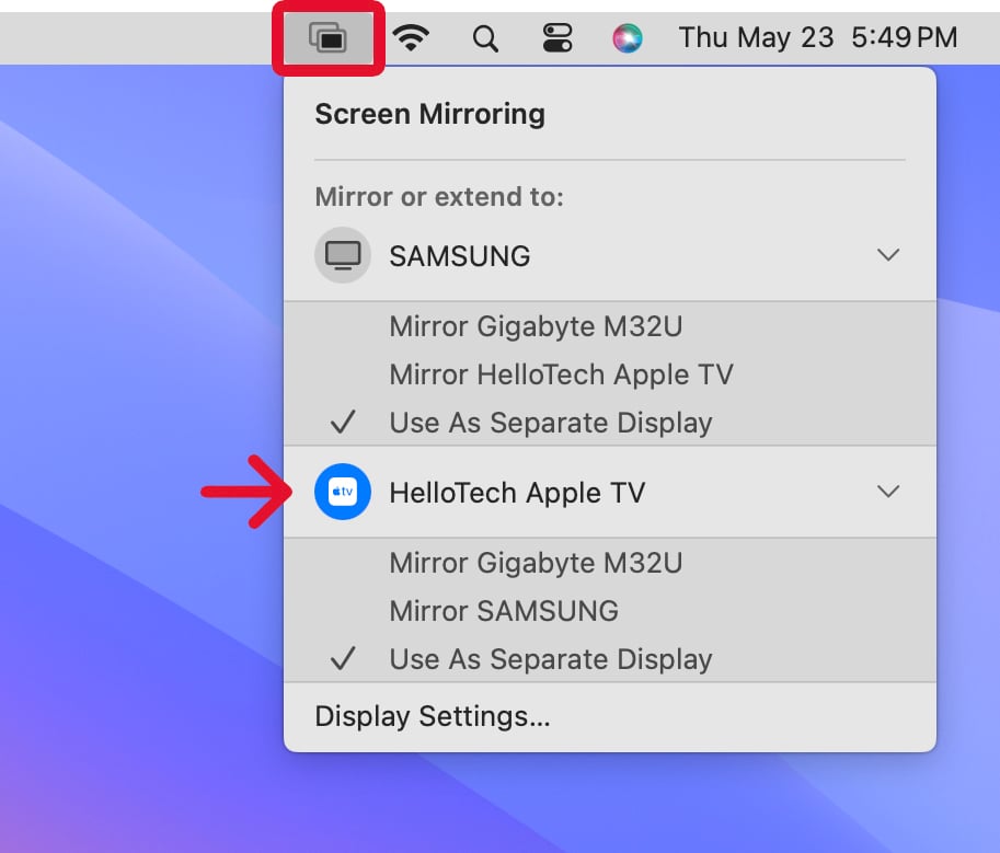 how to connect mac to tv