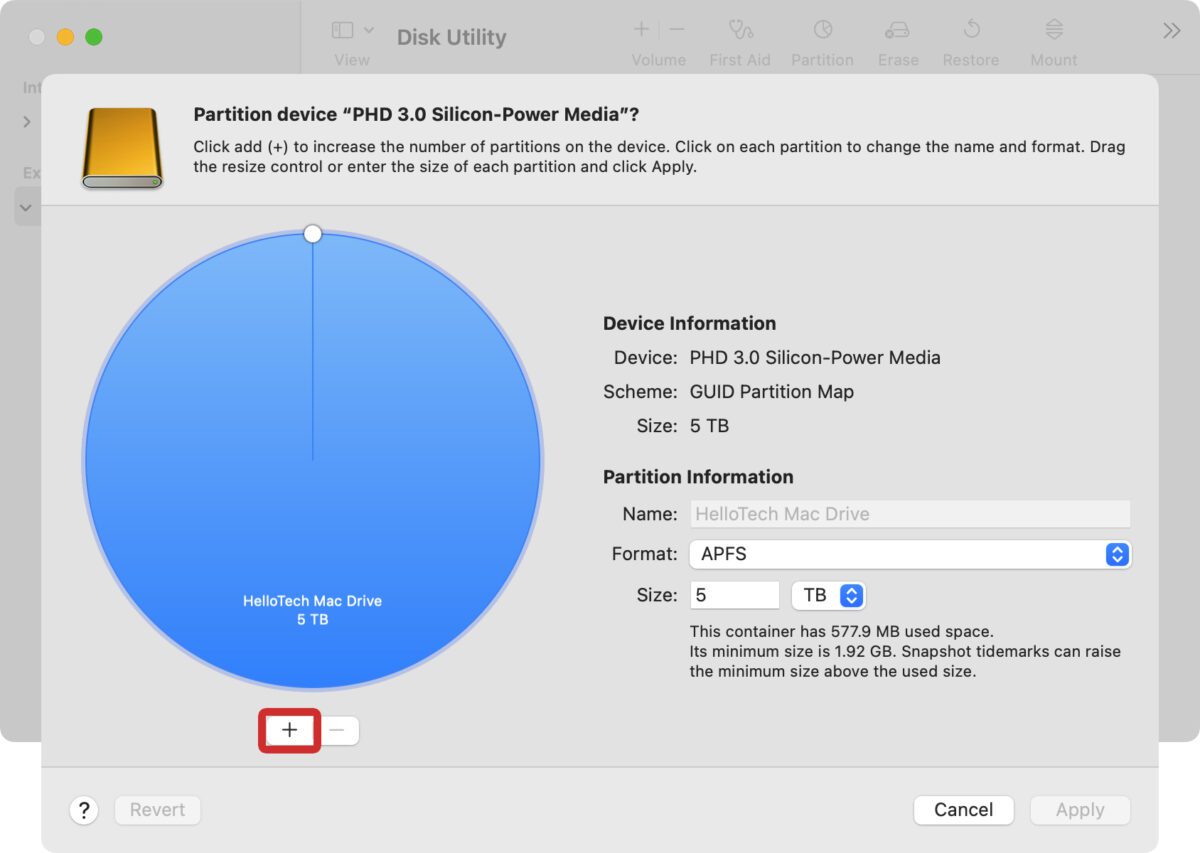 How to Partition an External Hard Drive on Mac