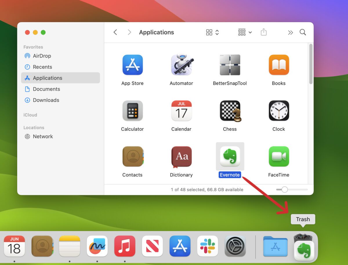 How to Uninstall Apps on a Mac Using the Trash