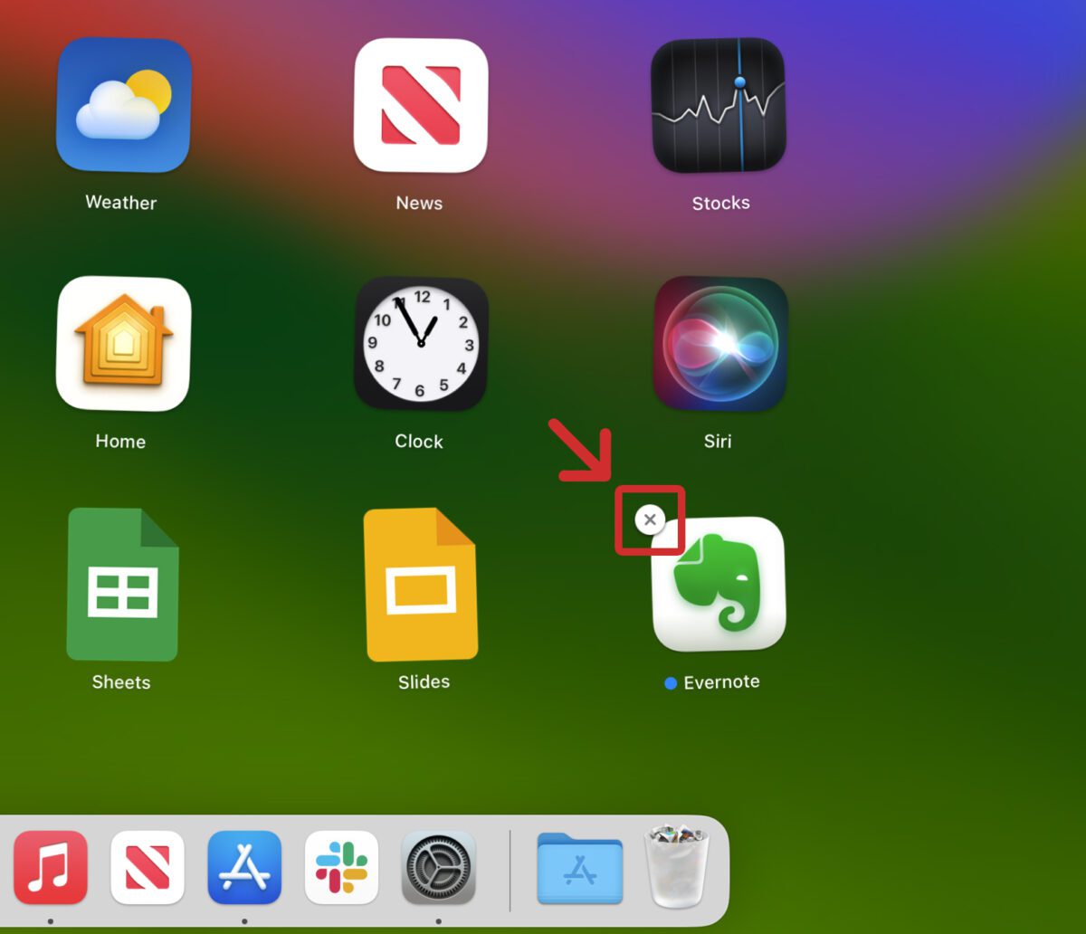 How to Uninstall Apps on a Mac Using Launchpad