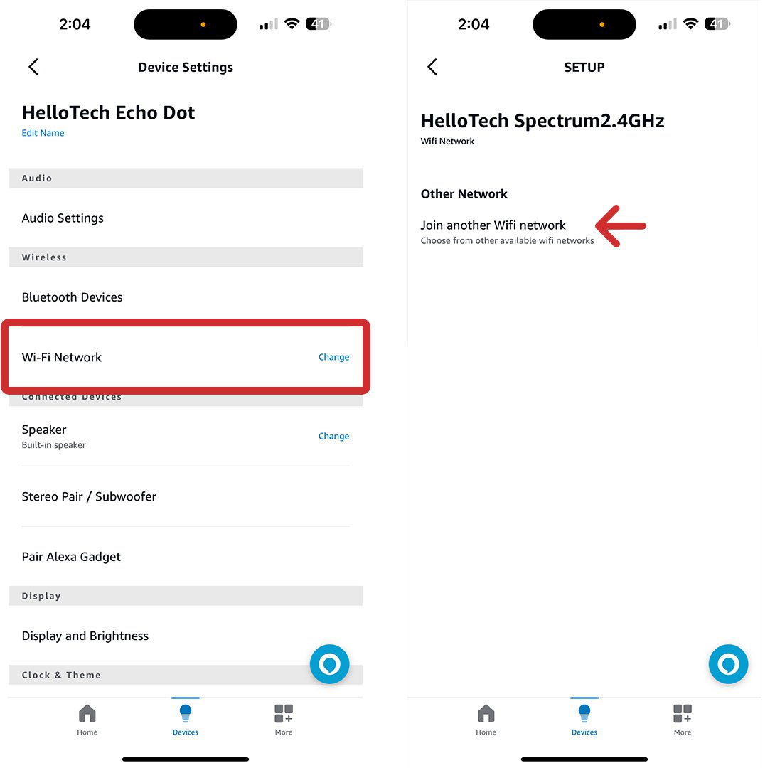 How to Connect Your Alexa Devices to a New WiFi Network