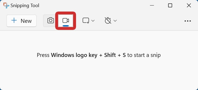 How to Screen Record with Windows 11 Snipping Tool